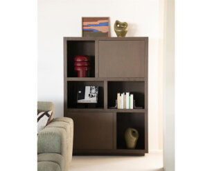Kabinet Helsinki 120x42cm - bruin | Eleonora