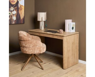 Bureau Dallas Naturel Mangohout 130 cm