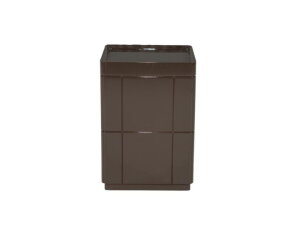 Side table Glyde 35x35cm - bruin | BY-BOO