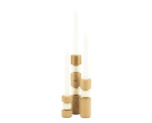 Candle holder Belloa - beige | BY-BOO