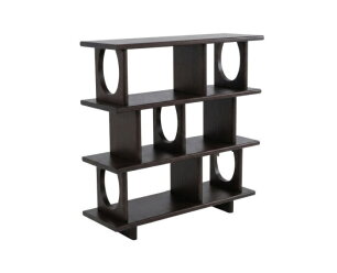 Boekenkast Flow eikenhout H113 CM - Espresso