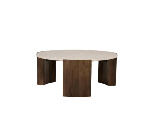 Salontafel Joan 82x82cm - naturel | Eleonora