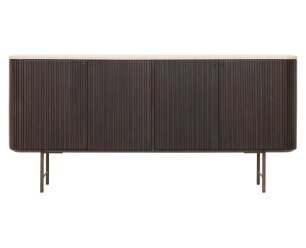 Dresser Maroon, 4 doors,85x180x45 cm, mahogany + mortex