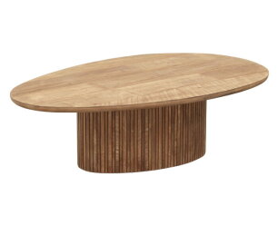 DTP home Lagoon salontafel organisch teakhout naturel - 120 x 75 x 35 cm