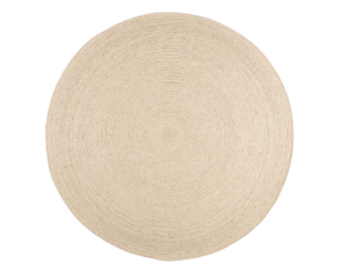 by fonQ Dots Vloerkleed - Beige - Rond - &Oslash; 200 cm