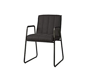 Santo Armstoel - fabric Miami 001 anthracite