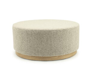 Poef Avah large - taupe | Eleonora