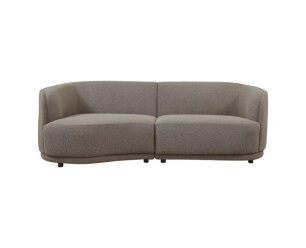 Leicester Sofa 240 round left - Copenhagen 903 Taupe