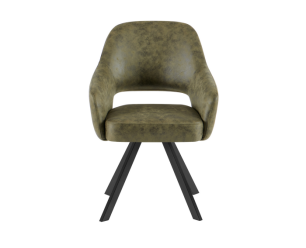 Eetkamerstoel Emilie CEP 04 Army Green ZITTING
