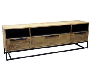 TV-meubel Borneo 180 cm mango metaal | Moods Collection | € 669 | Gratis verzending!