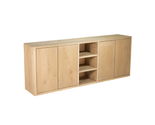 Tenna Dressoir naturel 220 cm