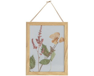 Potpourri Fotolijst Bloemen Met Houten Rand 23x18 - BePureHome