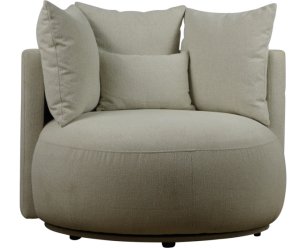 Fauteuil Ravi draaibaar - Loveseat - beige