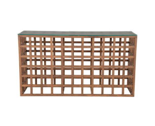 Sidetable Heras 140x40cm - bruin | Eleonora