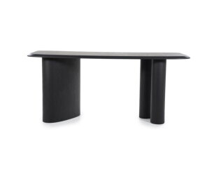 Countertafel Walter 220x80cm - zwart | Eleonora