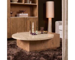 Salontafel Numa Naturel Travertin 103 cm