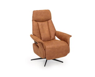 Relaxfauteuil Baarn &ndash; Tex Bull Cognac 2892 - handmatig of elektrisch - sta-op functie mogelijk