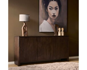 Dressoir Dallas Bruin Mangohout 165 cm