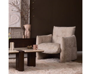 Fauteuil Lois Beige