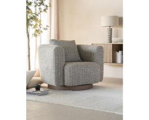 Fauteuil Jordan - taupe | Eleonora