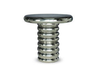 Side table Chromeo 41x41cm - chrome | BY-BOO