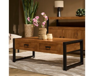 Salontafel Boaz met 2 lades | 120 cm