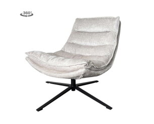 Venice Fauteuil - fabric BMG806 beige (draaibaar)