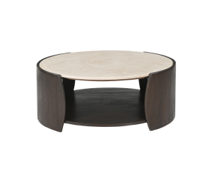 Salontafel Rune Botticino marmer 80 cm