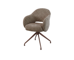 Porto Armstoel - Toro 45 mocca - Anodic (draaibaar)