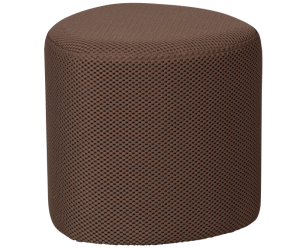 PUUK POEF MESH ESPRESSO 38x40x40CM - WOOOD
