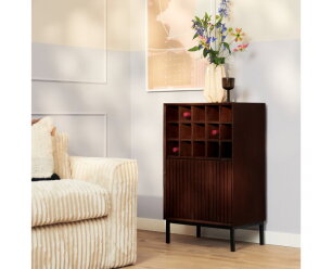 Wijnkast Madison Brown | 55 cm