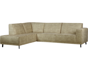 Hoekbank Oklahoma Links | Beige