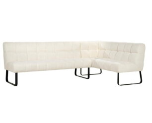 EVN Louise hoek-eetkamerbank Anthology Cream - 275x180 cm - zelf samen te stellen