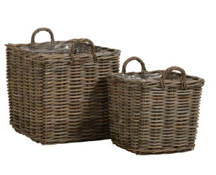 ARLES BASKETS SQUARE -  SET OF 2