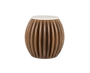Bijzettafel Memphis 50x50cm - naturel | Eleonora