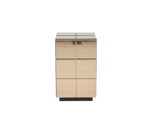 Side table Flectron 30x30cm - bruin | BY-BOO