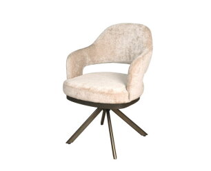 Eetkamerstoel Firenze poot Venus 360 anodic brown - be glory light brown 15