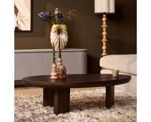 Salontafel Zillah | 130 cm | Oak Brown