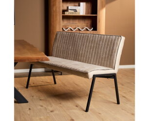 Eetkamerbank Tivoli Bull | 155 cm | Beige