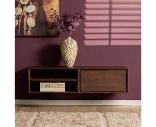 Zwevend tv meubel Ambiance Brown | 120 cm