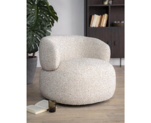 Fauteuil Maeve kleur beige | Eleonora