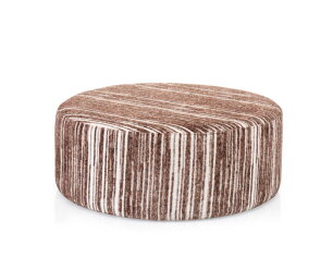 Poef Bali rond Be Stylish mocha mousse 234 - &Oslash;80 &times; 30 cm