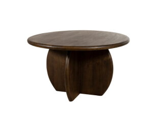 Eetkamertafel Ø130, Mango Walnut - Belly Table Collection