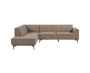 Leeds 2 5-AR + Ottoman L - City 453 Moss Grey
