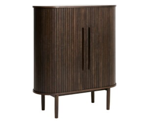 Opbergkast Meta eikenhout 118 cm - Espresso