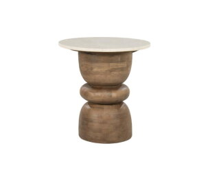 Bijzettafel Pippa 50x50cm - naturel | Eleonora
