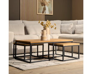 Salontafel Denver | Set van 3 | Rechthoek