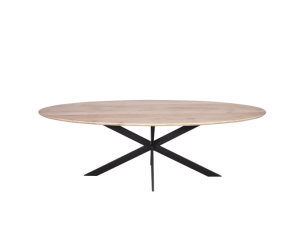 Eiken eettafel Ferris | Ovaal 240 cm | Naturel