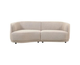 Leicester Sofa 240 round left - Copenhagen 900 Light Ivory