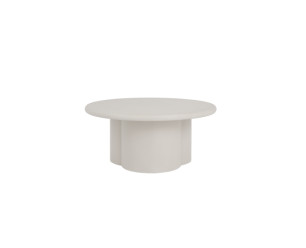 Melzo Salontafel rond wit 90 cm